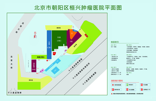 鸡艹逼网北京市朝阳区桓兴肿瘤医院平面图